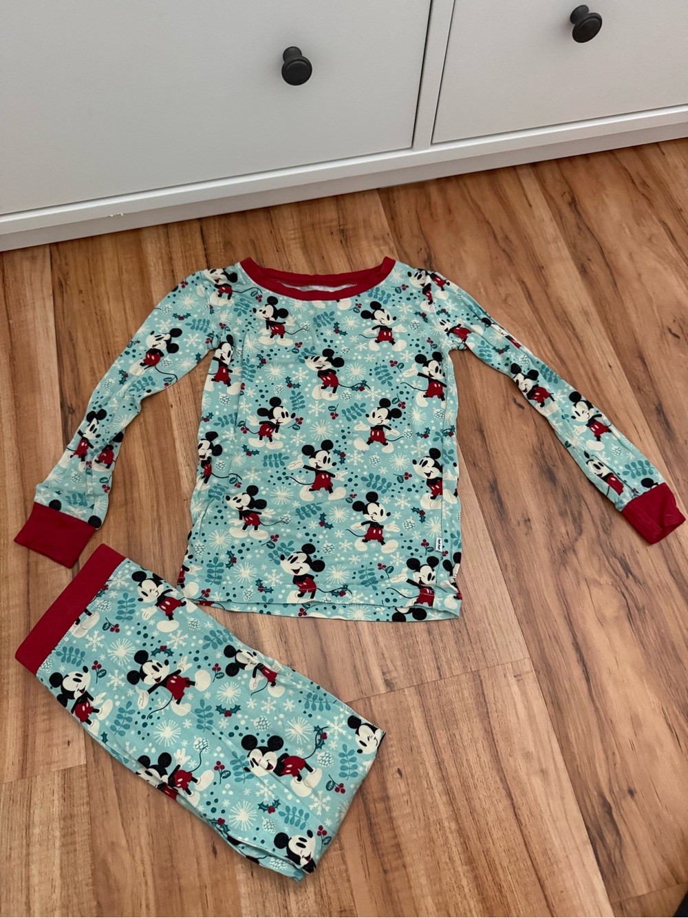 Little sleepies Mickey pjs 3T